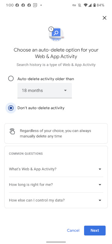 Enable auto-delete so you don't have to worry about manually taking care of the process.