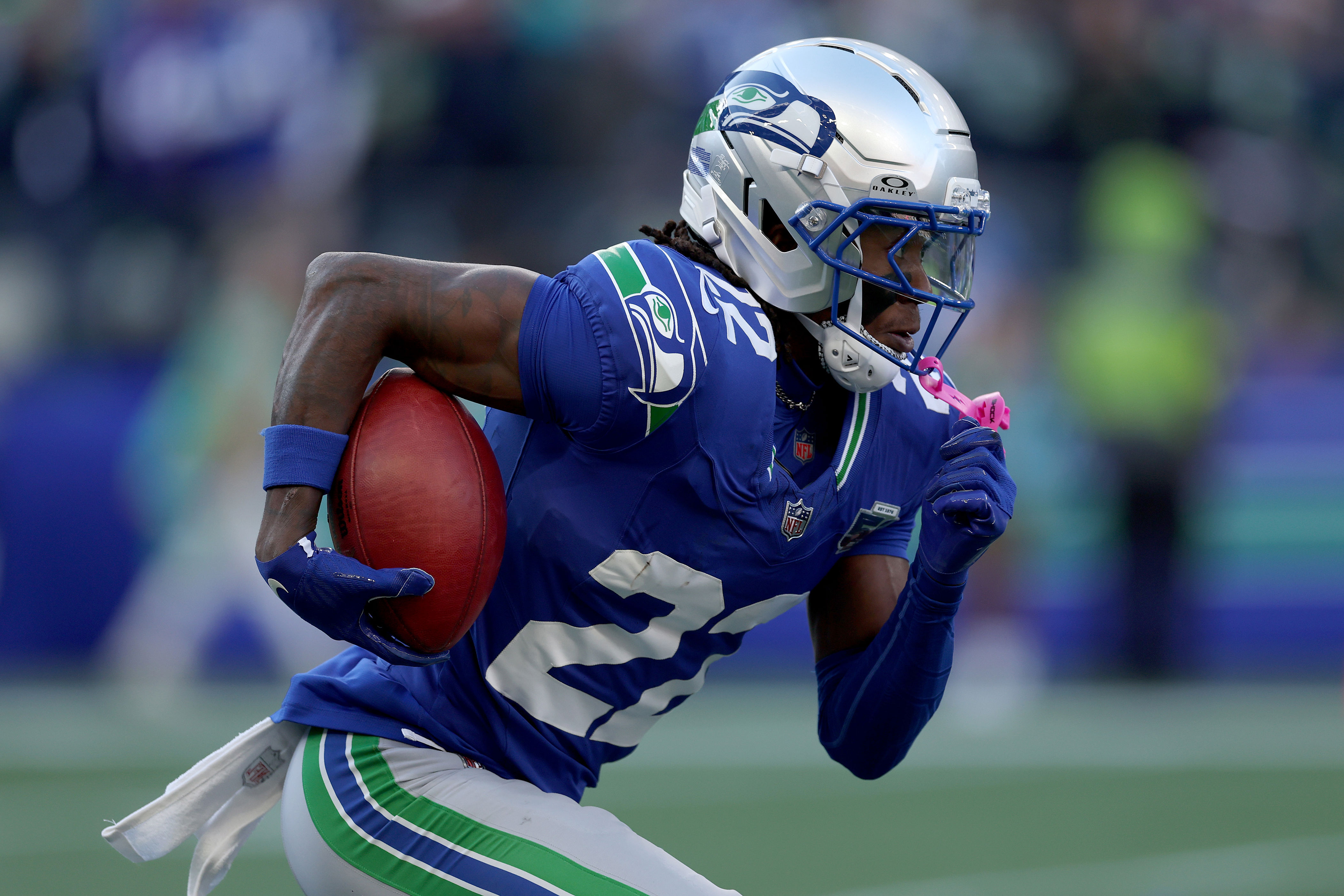 Seahawks wide receiver Rashid Shaheed out of Panthers game with concussion