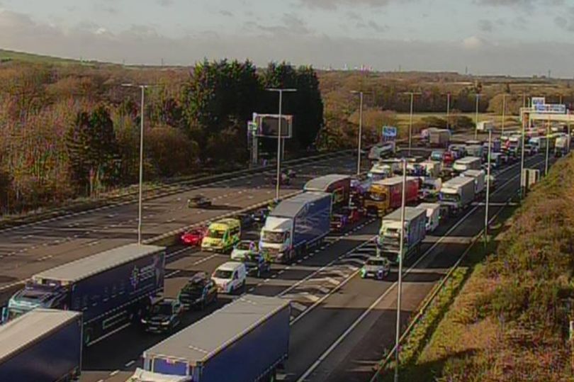 Off-duty nurse helps driver on M6 after ‘medical episode’ leads to five ...