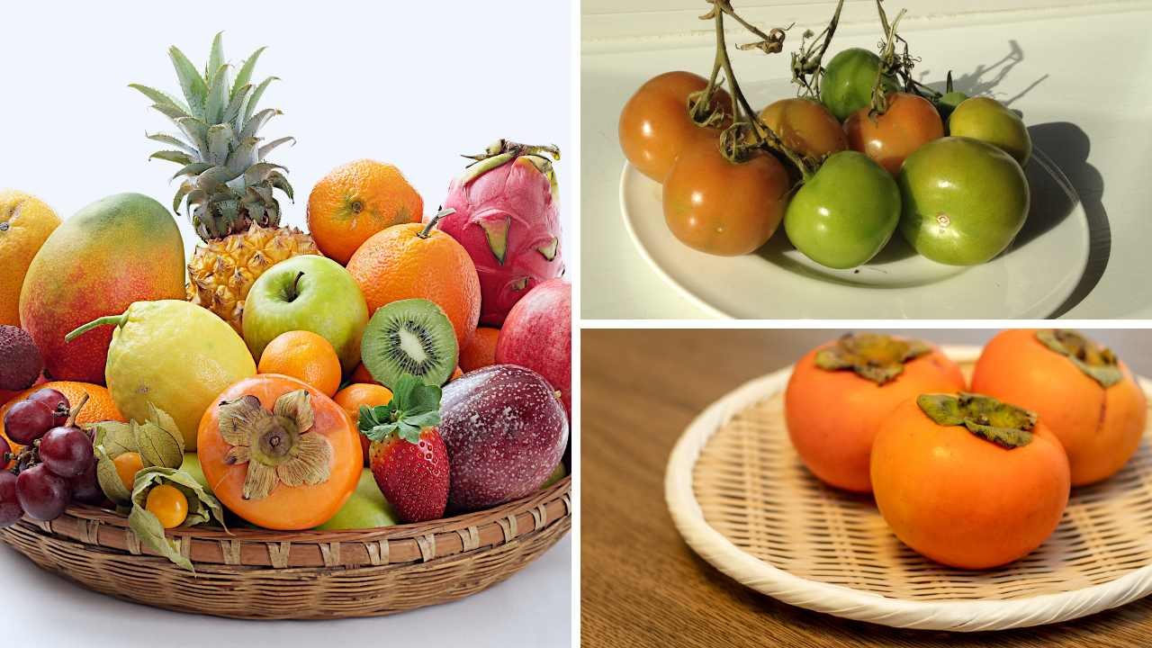 Why do some fruits ripen faster when kept together?