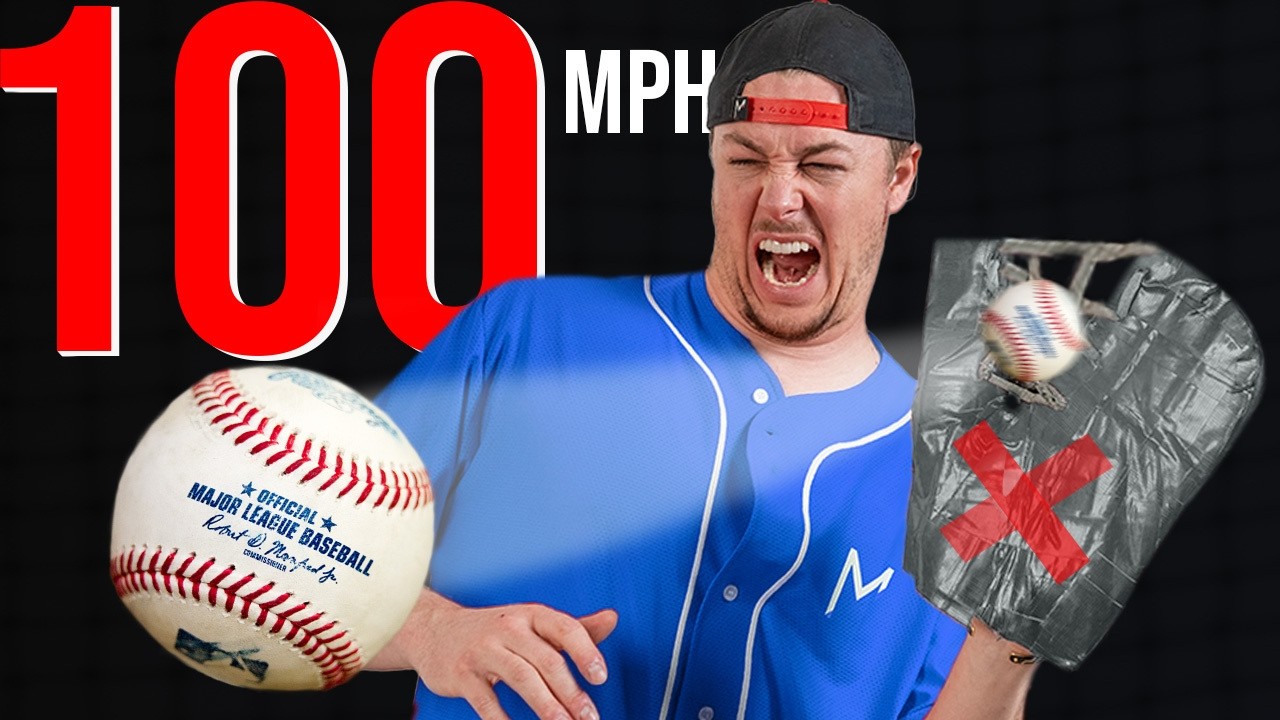 Can a glove made of duct tape catch a 100 MPH fastball?