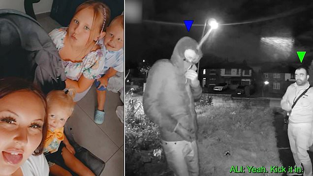 Two men set house on fire killing mum and three kids