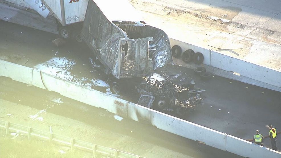 Traffic alert: Interstate 10 blocked for hours after 18-wheeler fire in ...