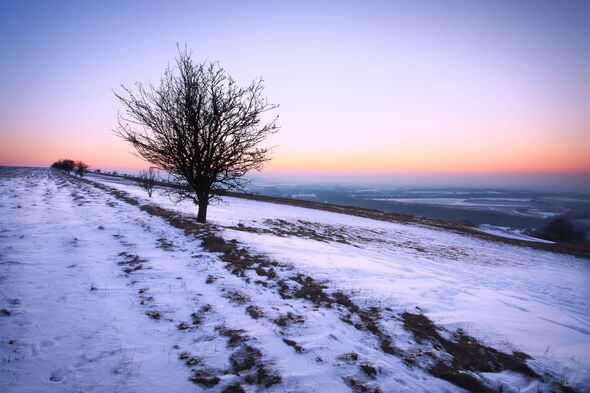 UK snow maps show exact date of blizzards as far south as Devon - 17 ...