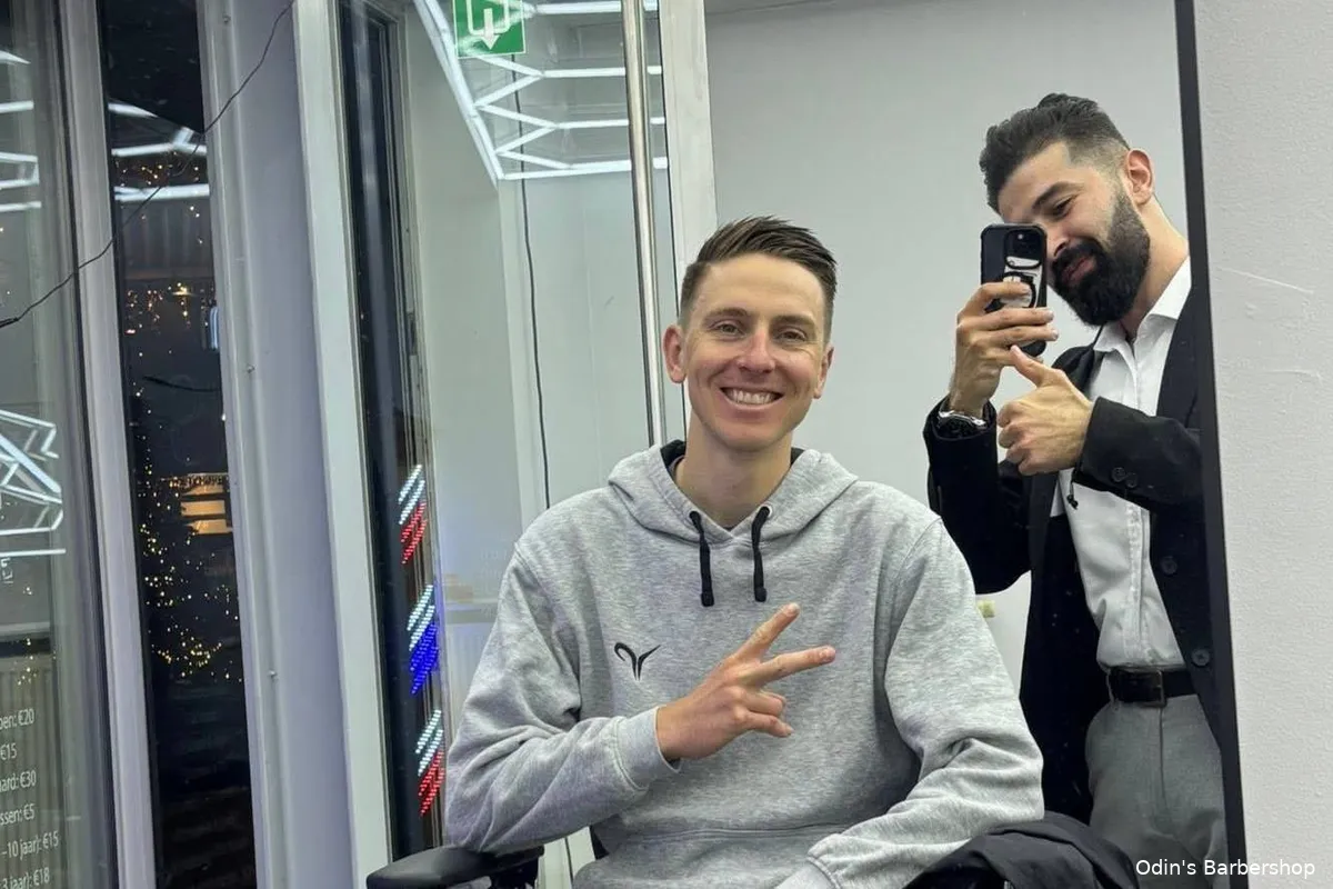No more famous Pogi tufts? Pogacar ends off-season with fresh haircut ...