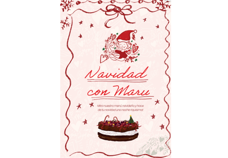 La cocinera presentó el menú navideño de 2025.