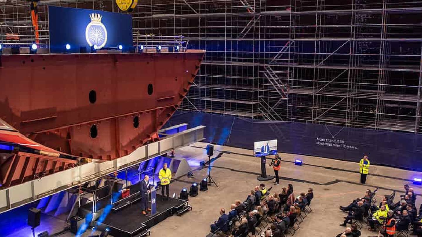 Type 31 frigate programme advances with HMS Formidable keel ceremony in ...