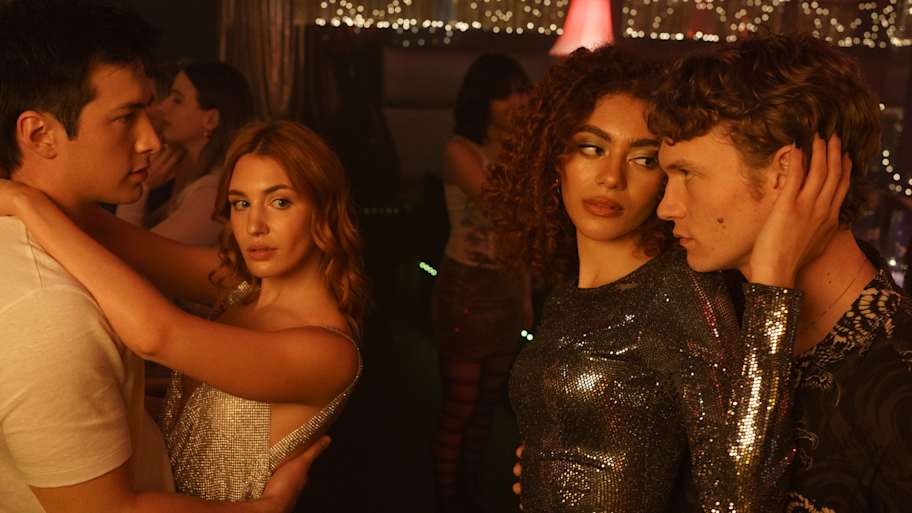 From left: Shane Hollander, Rose Landry, Svetlana Vetrova, Ilya Rozanov