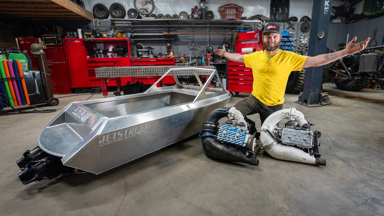 I built the world's smallest jet boat! 🛥️