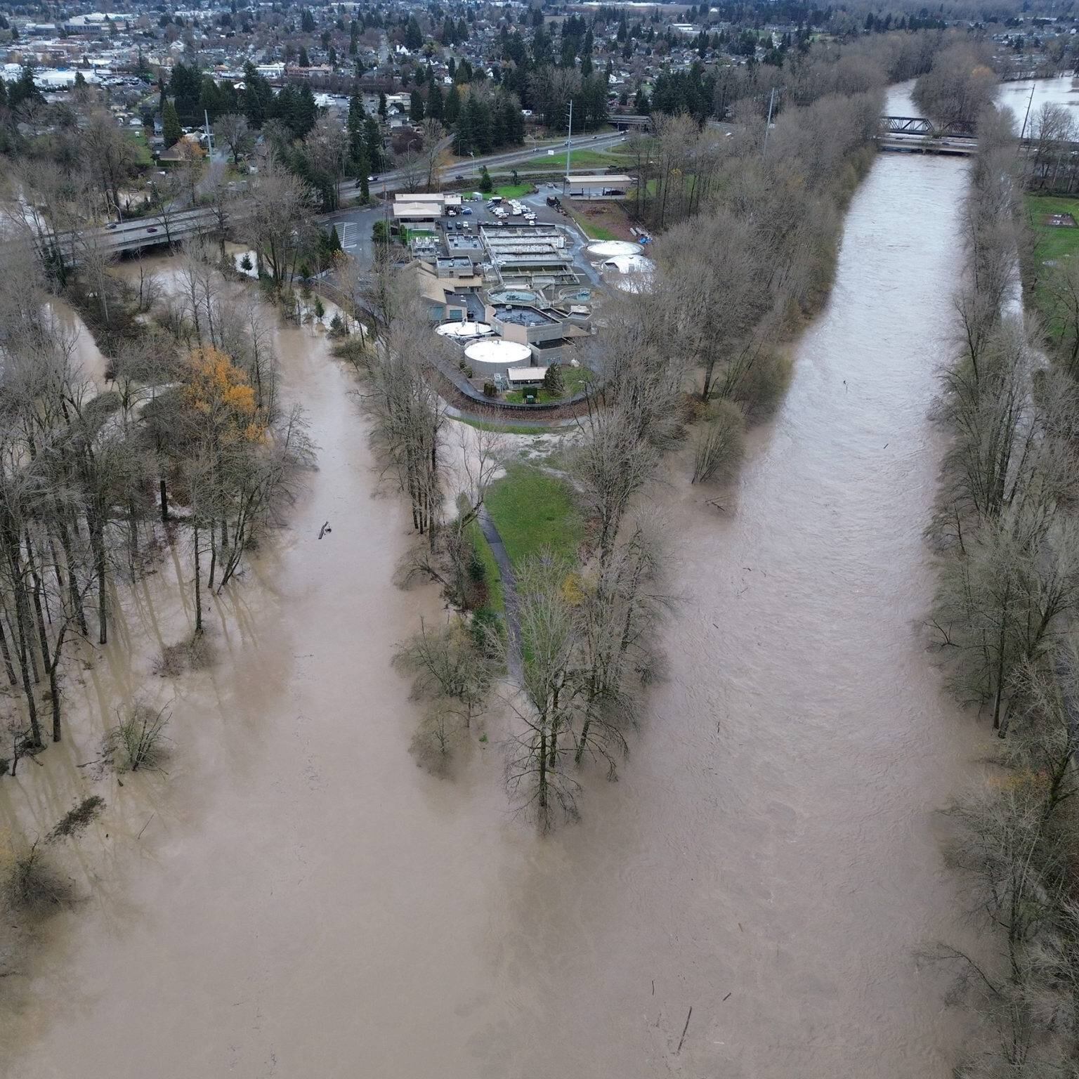 Reporting storm damage in Pierce County from record-setting floods