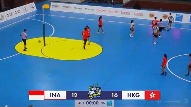 Tim Korfball Indonesia Kalahkan Hongkong di Laga Pembuka IKF Asia Cup 2025