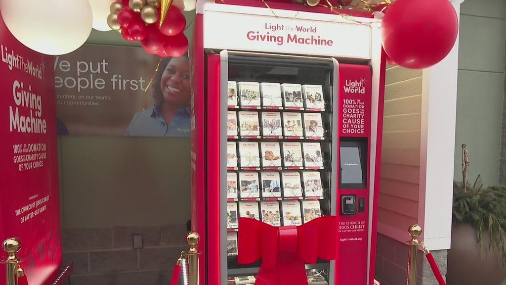 First-of-its-kind vending machine installed at Tanger Outlets to help ...