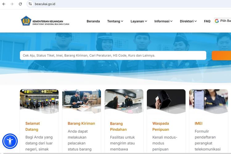 Perbarui Bea Cukai Pasca Ultimatum Purbaya, Percepat Digitalisasi dengan Peluncuran Situs Baru