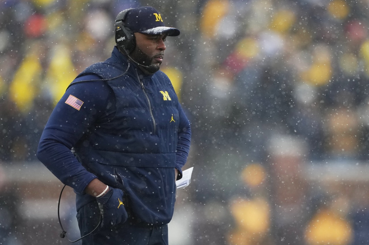 Michigan fires football coach for 'inappropriate relationship' with staffer