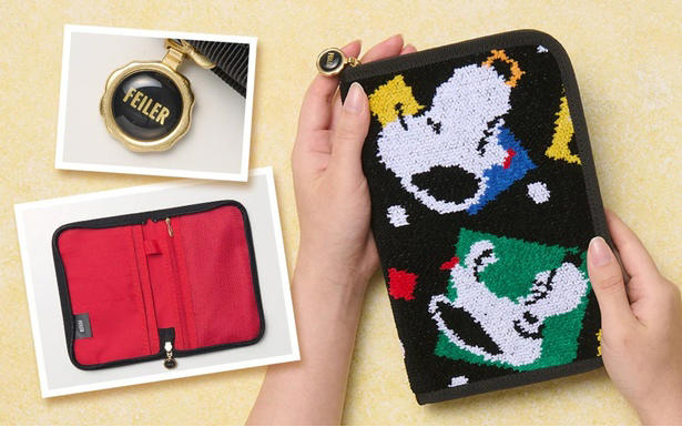 FEILER フェイラー スヌーピー ポーチ メニーメニークッキー