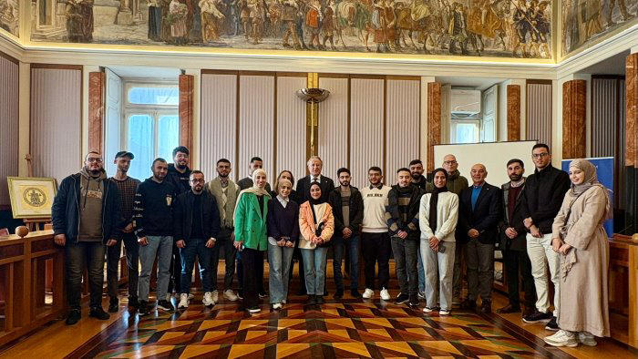 l universita federico ii ha accolto nelle proprie aule 24 studenti palestinesi