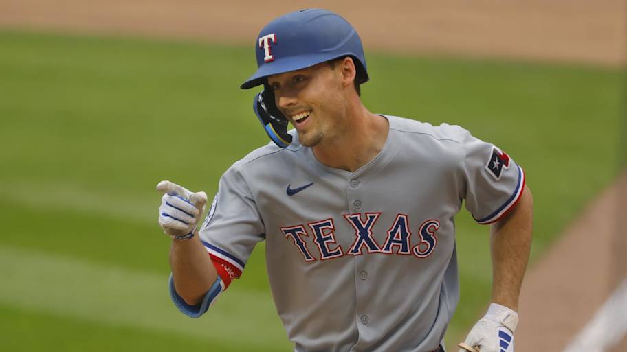 Rangers boss says Evan Carter must earn at-bats against left-handed ...