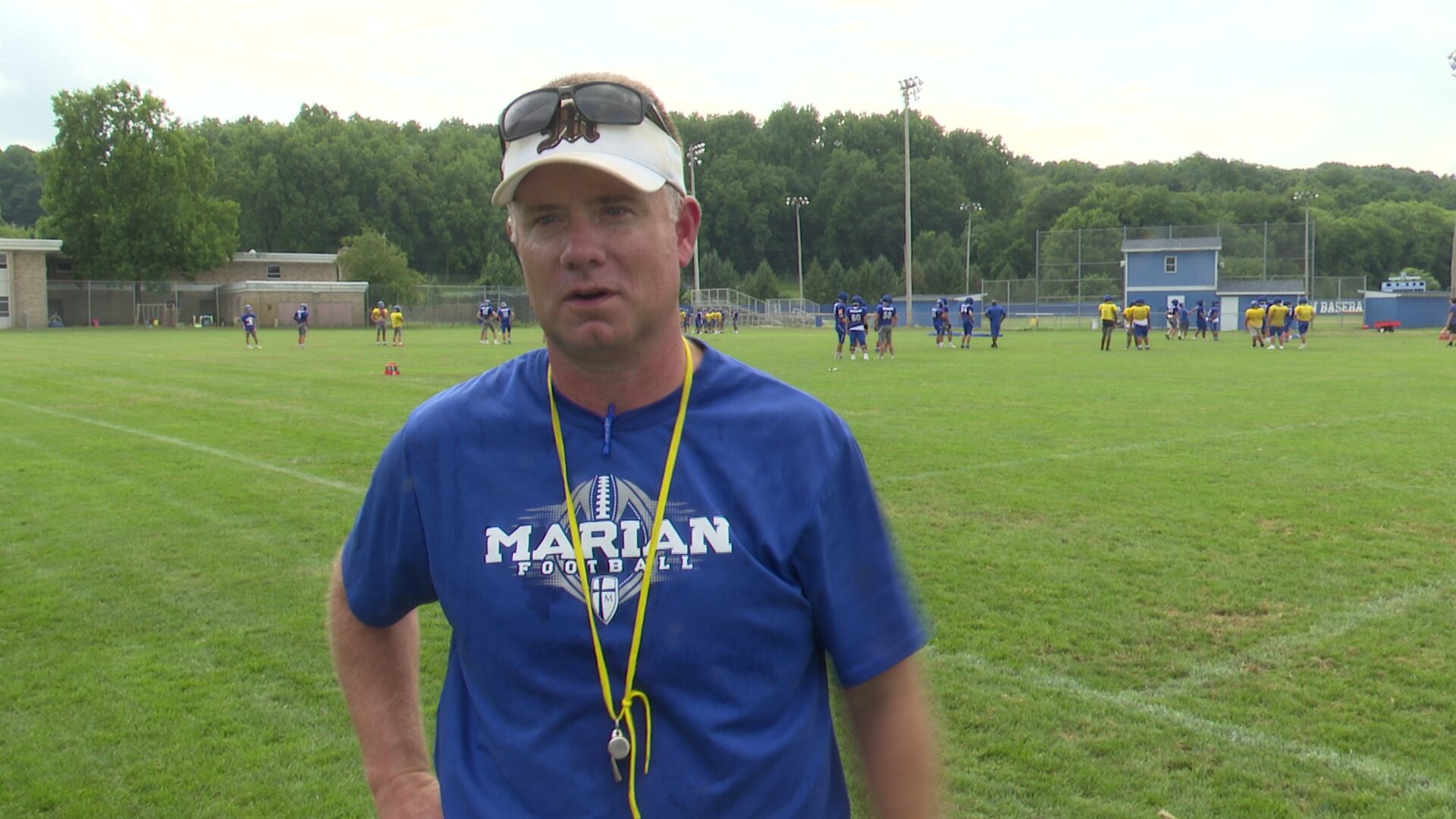 Marian High School head football coach Mike Davidson resigns