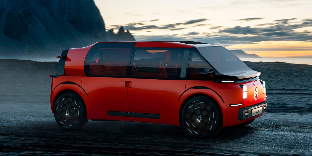Citroën's newest concept reimagines the minivan as a thoroughly bizarre ...