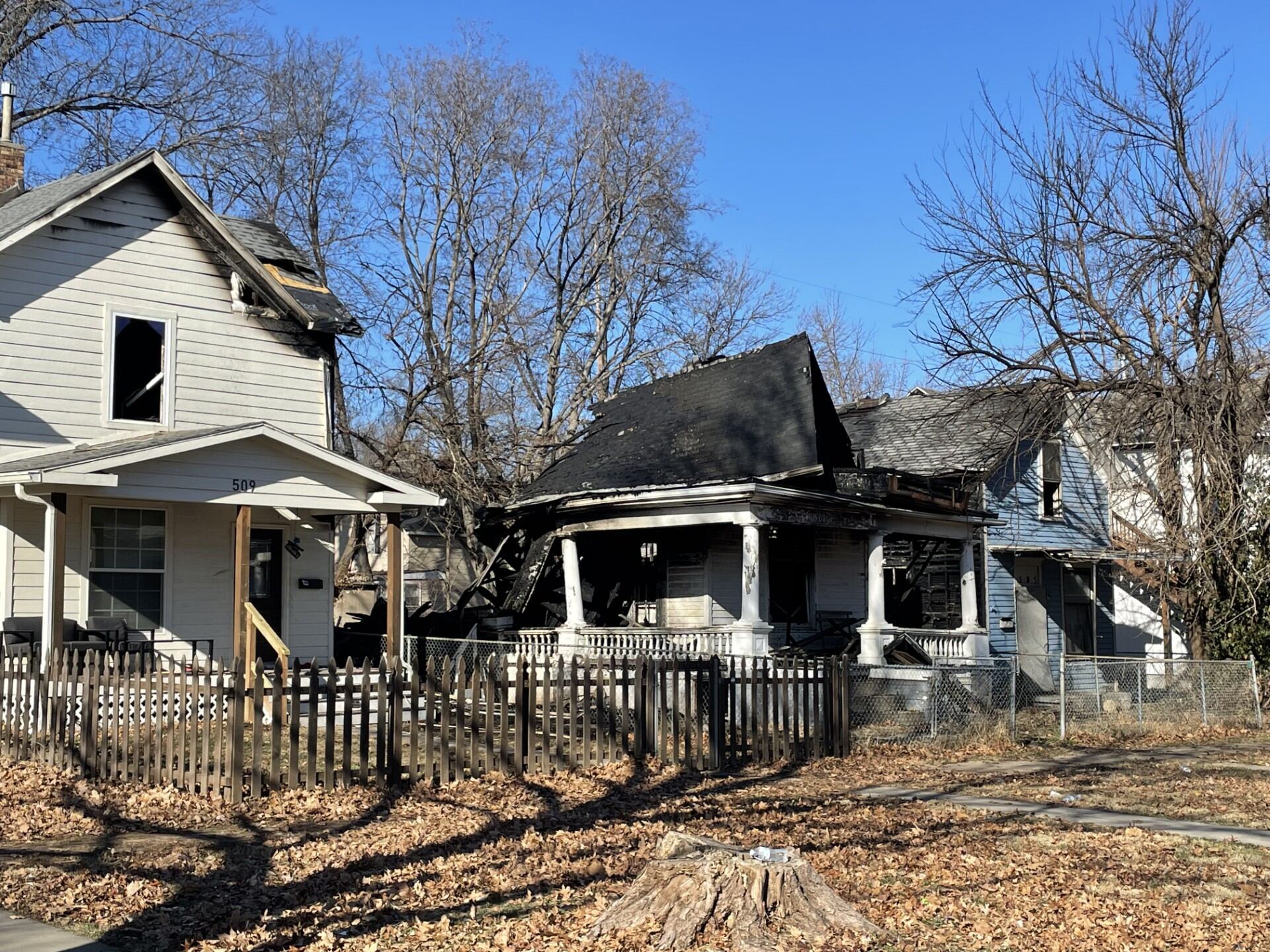 Topeka fire chief urges awareness following fire that damaged four homes