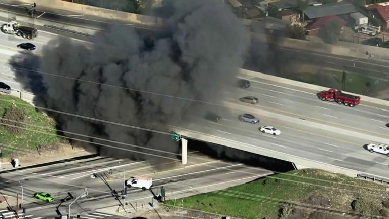 Electric school bus catches fire in Los Angeles, driver hospitalized