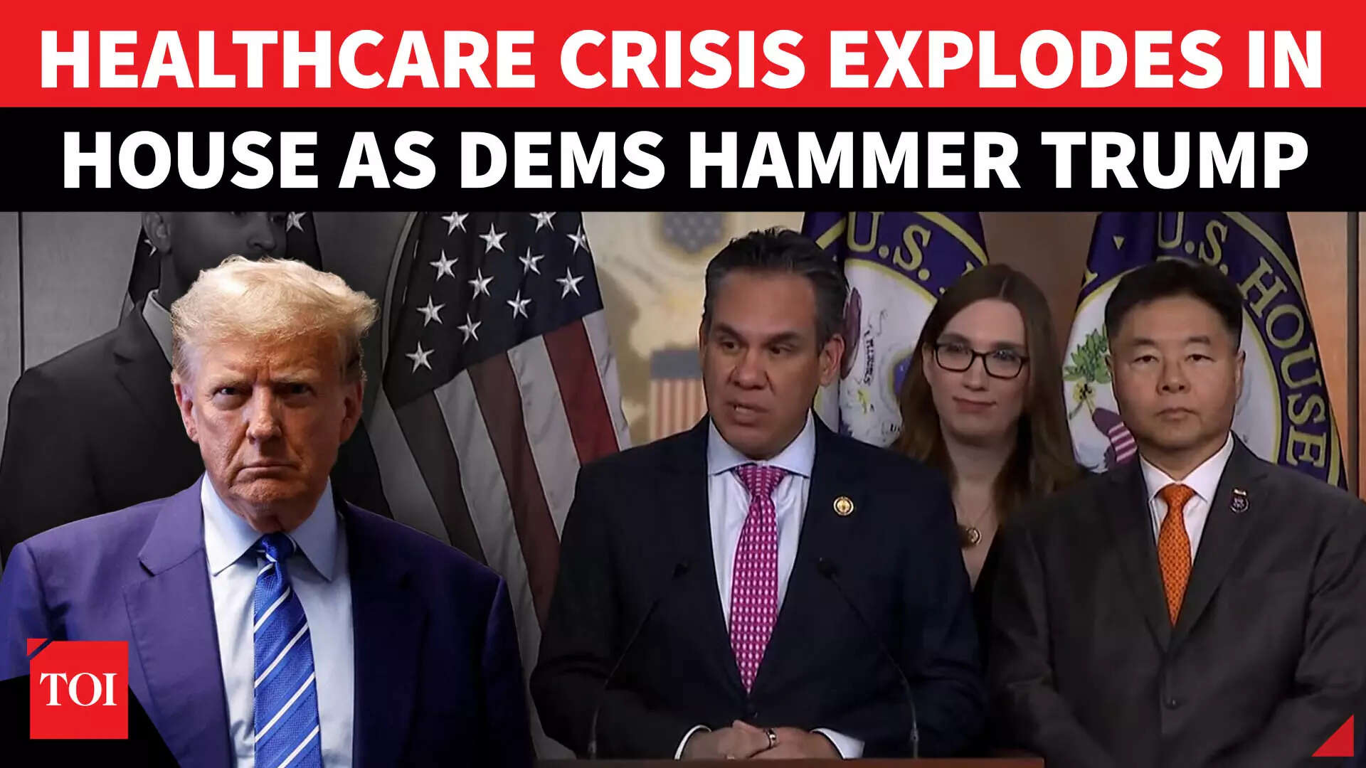 Capitol explodes as Dems ambush Trump, yell liar over huge healthcare ...