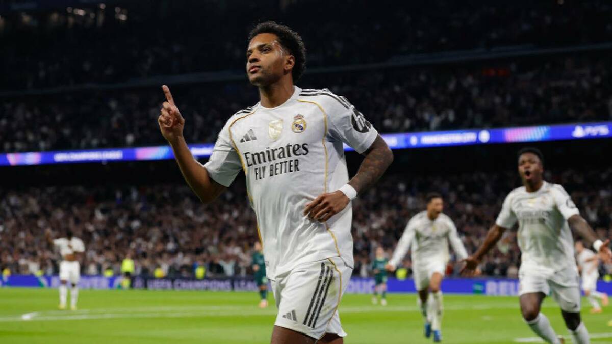 Rodrygo vuelve a marcar gol con Real Madrid luego de 33 partidos ...