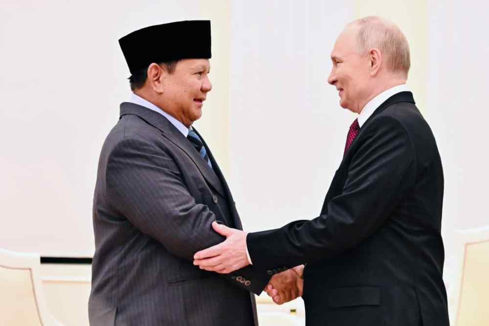 Prabowo Undang Putin Berkunjung ke Indonesia