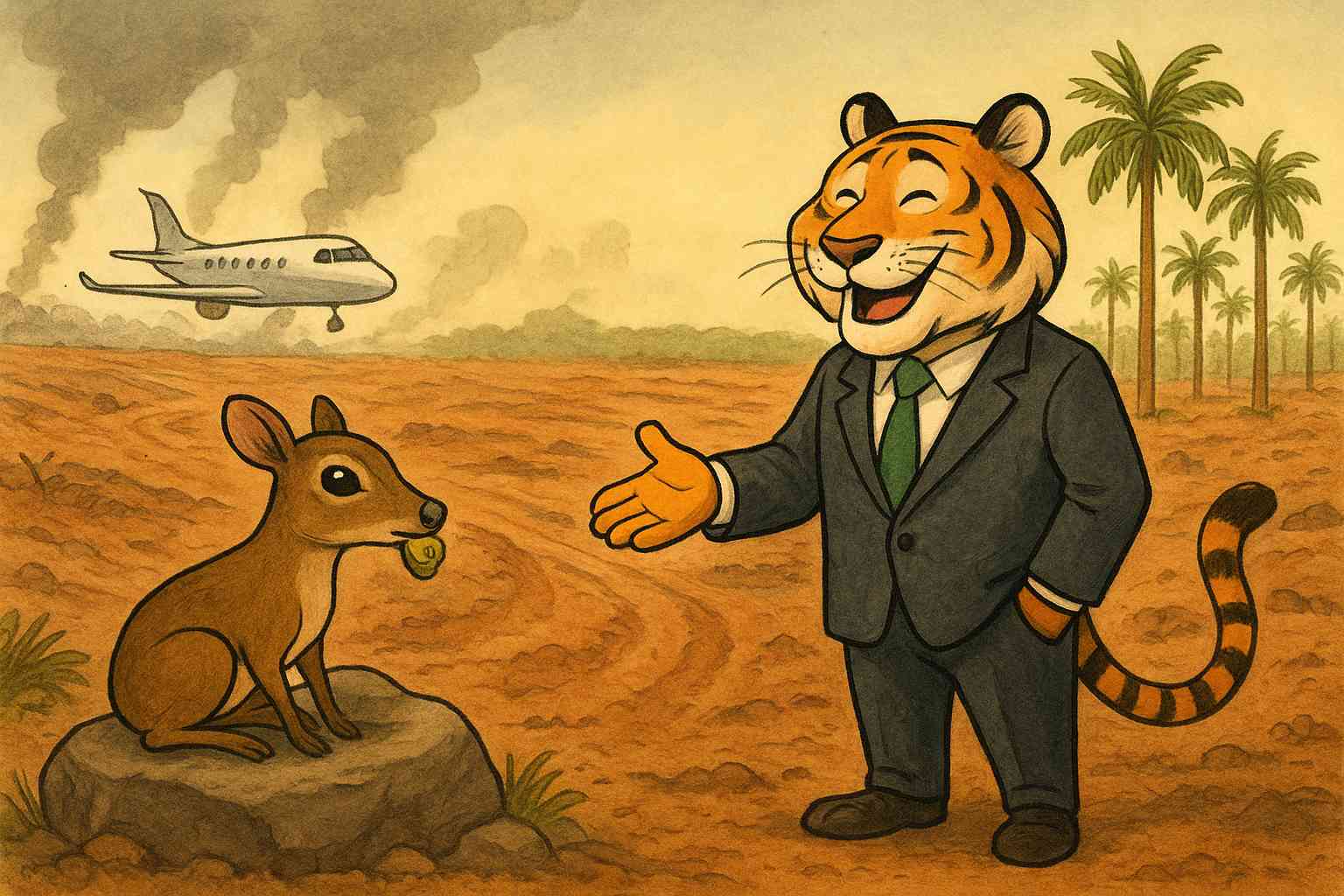 Presiden Negara Tetangga dan Proyek Hijau Amazon