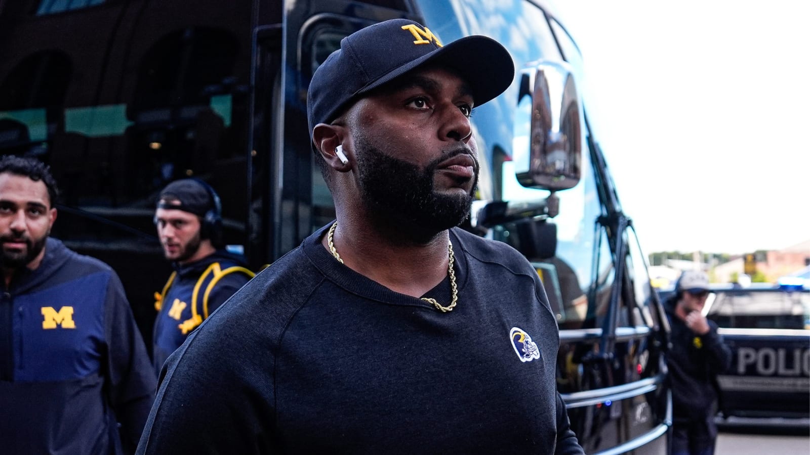 Ex-Michigan coach Sherrone Moore detained by local police after firing