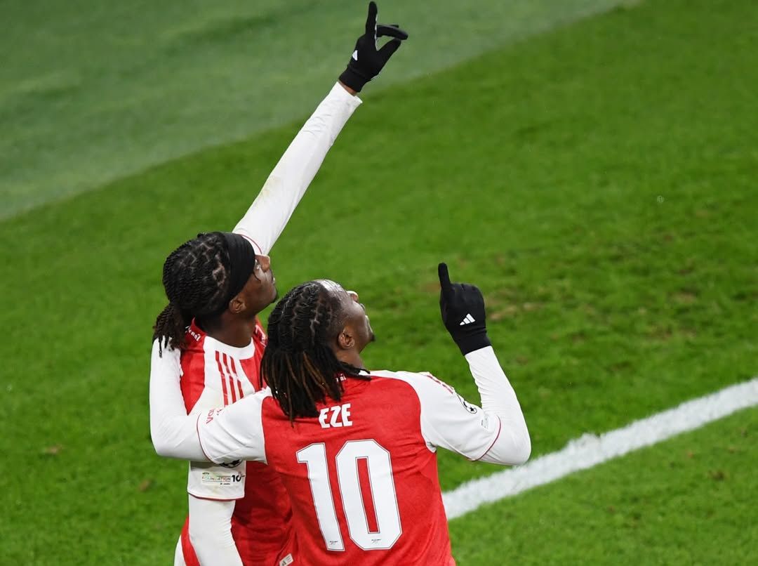 Arsenal Kalahkan Club Brugge 3-0, Madueke Cetak Dua Gol dan Yakin Raih Dua Gelar Musim Ini