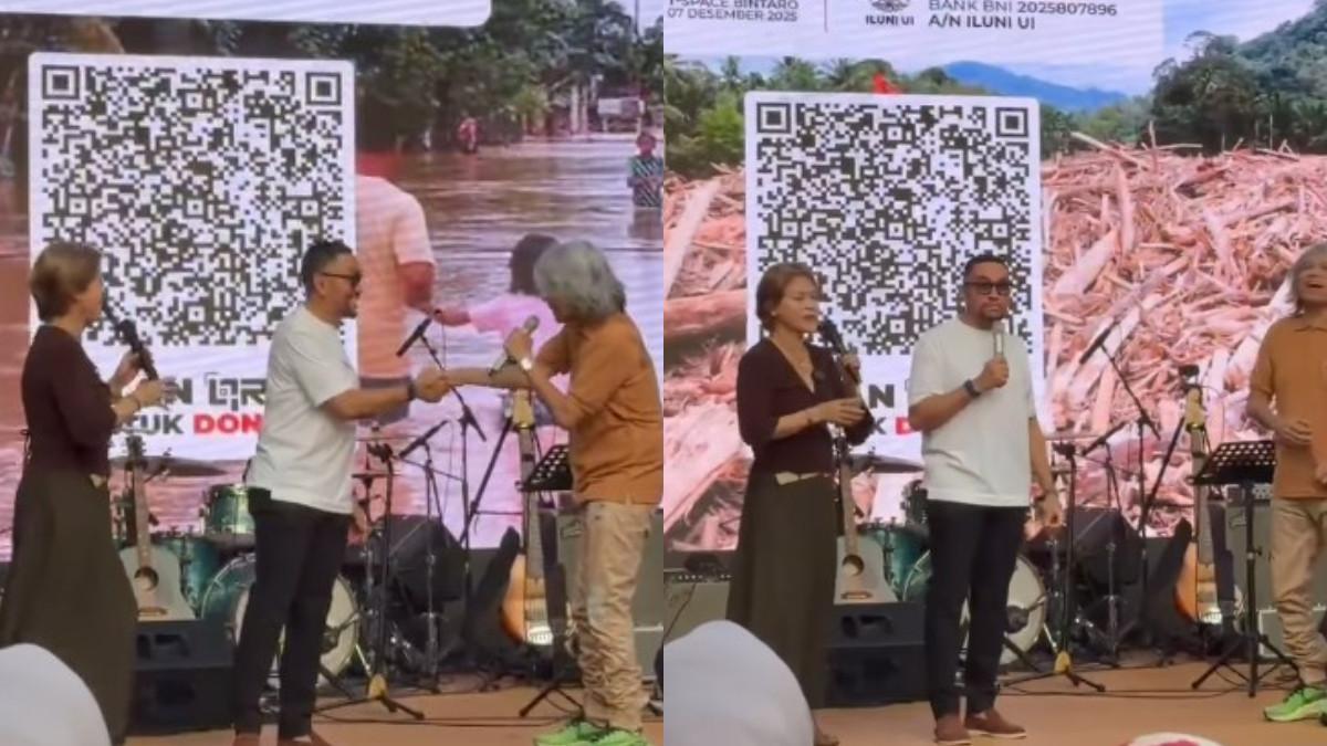 Ketulusan Ahmad Sahroni, meski rumah dijarah tetap bantu sesama dengan donasi Rp1 M