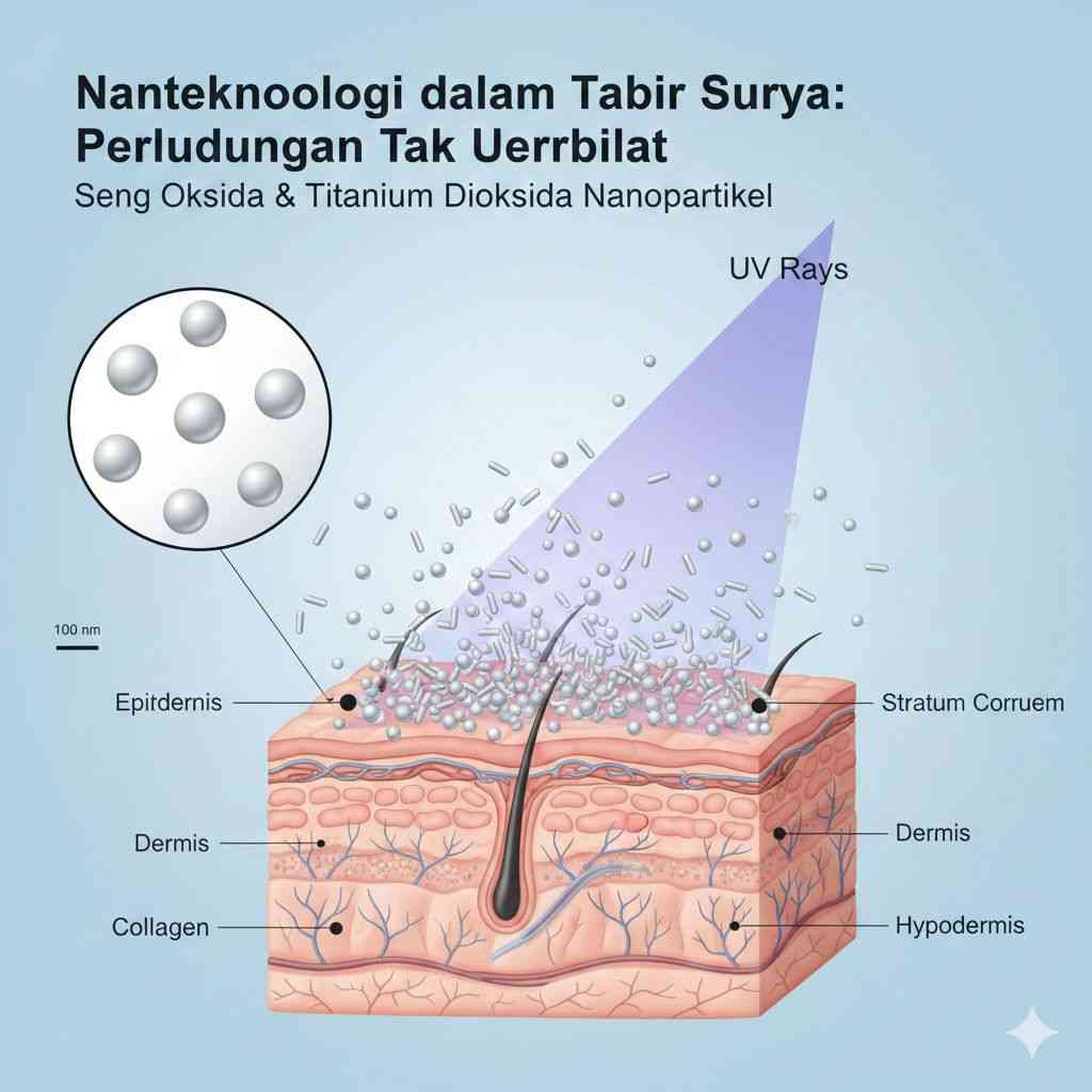 Nanorevolusi: Partikel Kecil yang Mengubah Tabir Surya dan Masa Depan Skincare
