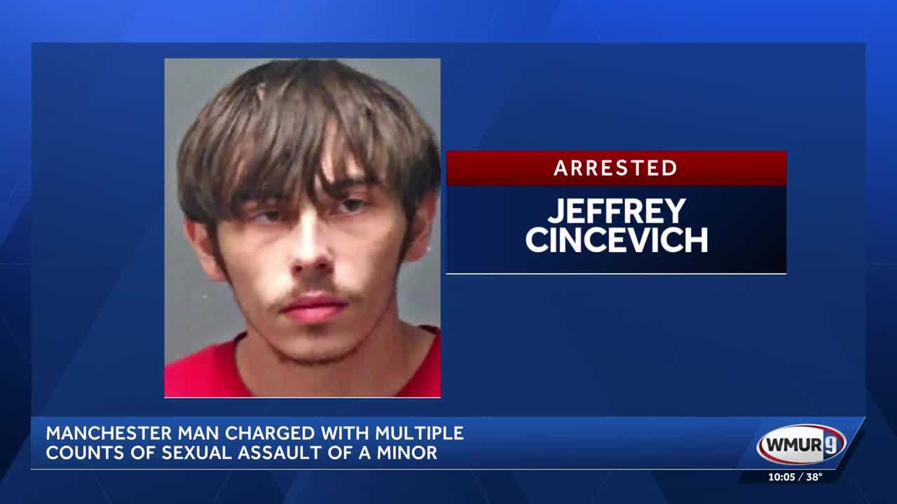 Manchester man charged with multiple counts of sexual assault of a minor