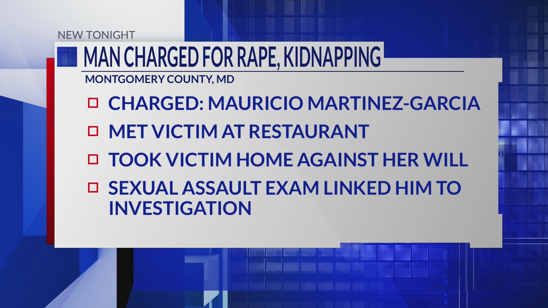 California man charged with rape in Montgomery County, linked to ...