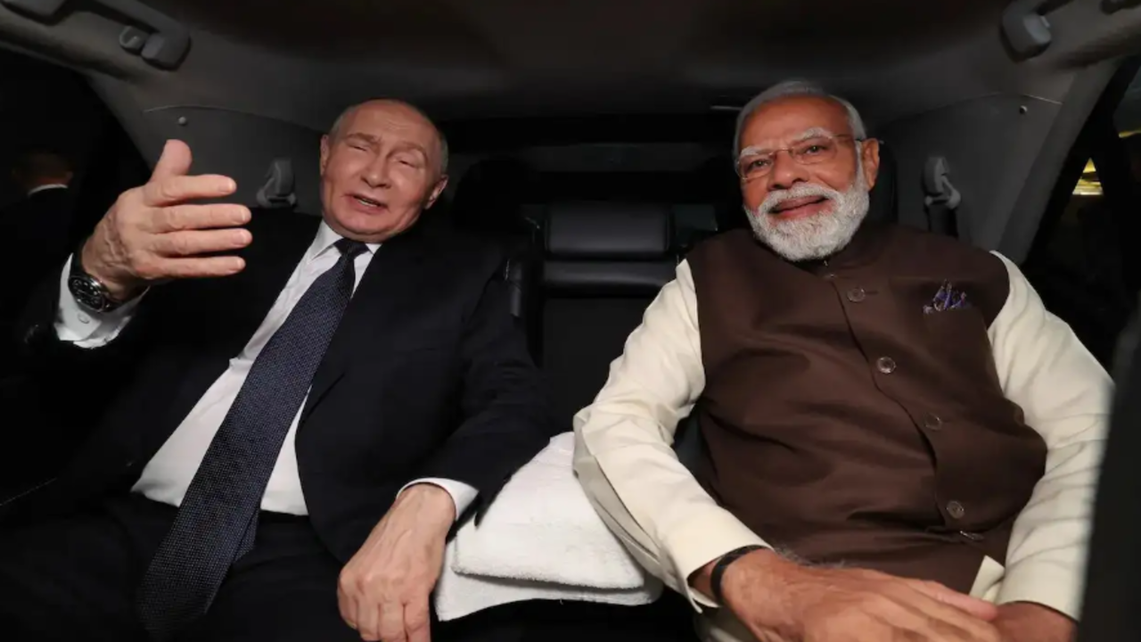 'Trump will be the president that lost India': PM Modi-Putin car ride ...