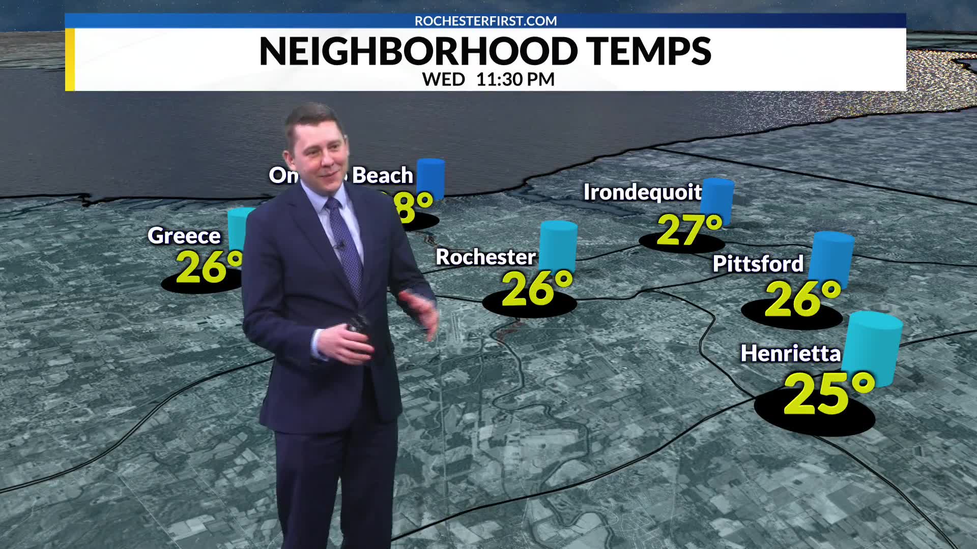 Rochester's Wednesday overnight weather forecast