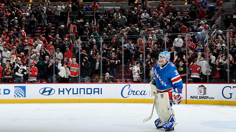 The Rangers were destined to lose to the Blackhawks tonight, and here's ...