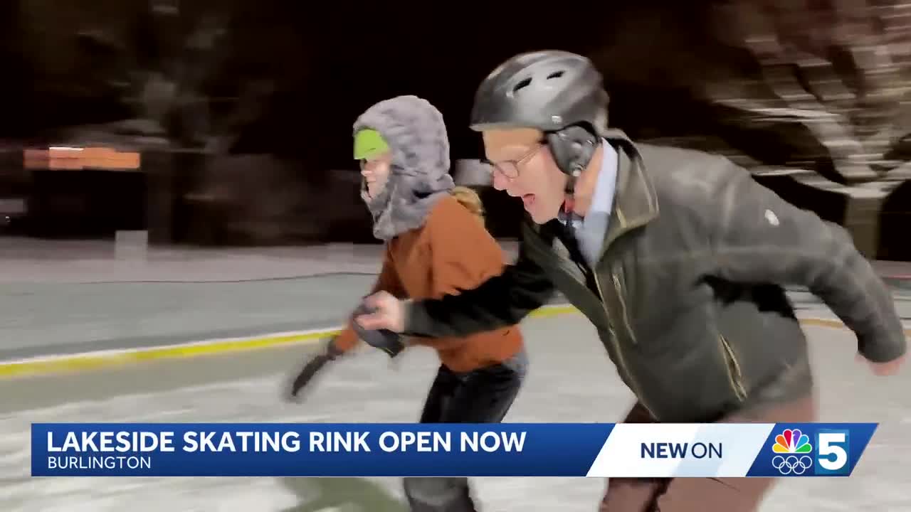 Lakeside Skating Rink opens for the season, earliest start in 15-year run