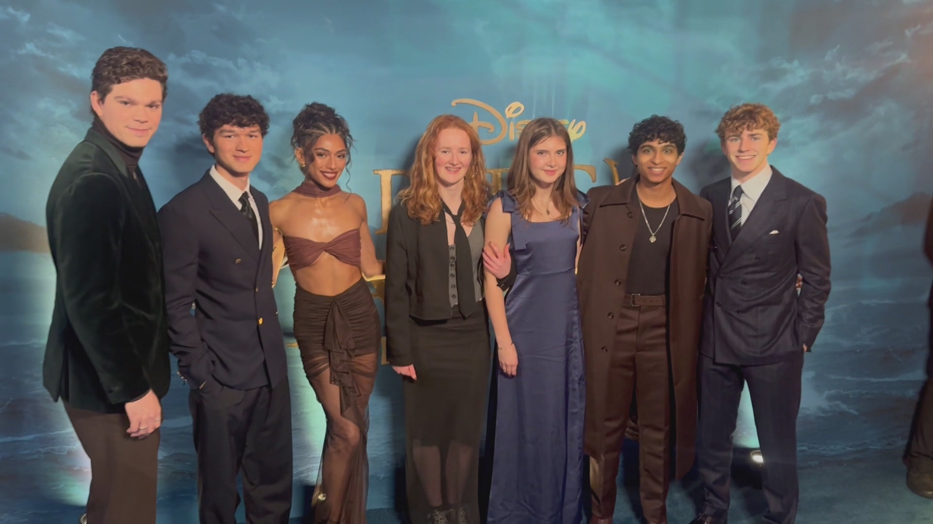 Percy Jackson and the Olympians cast attend UK premiere