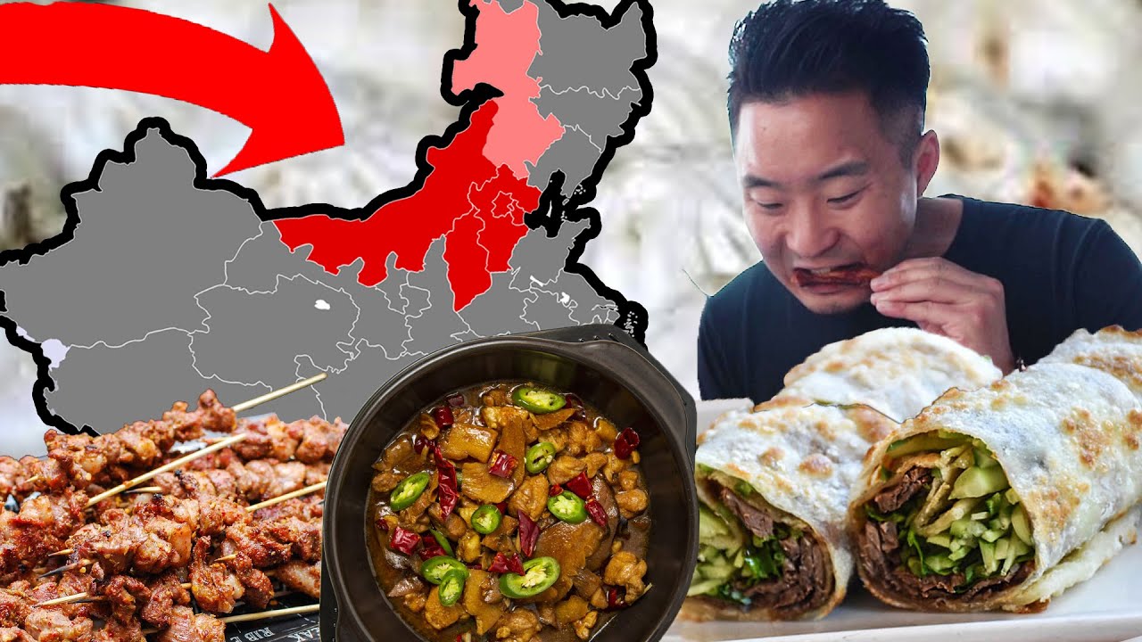 Northern Chinese vs southern Chinese food compared