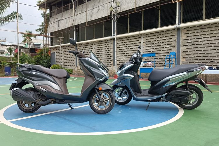 Kemudahan Berkendara Yamaha FreeGo 125 vs Suzuki Burgman Street 125EX