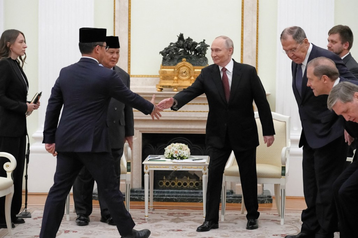 Prabowo Kritik Putin soal India, Tawa Menggelegar