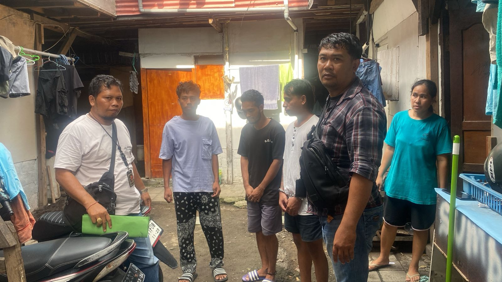 Polsek Kuta Tangkap 8 Pelaku Penganiaya Mahasiswa di Jalan Dewi Sri