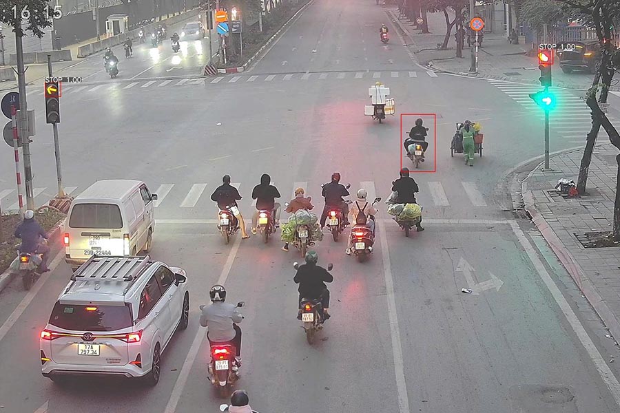 Danh sách xe máy bị phạt nguội qua camera AI tại Hà Nội từ ngày 9-10.12