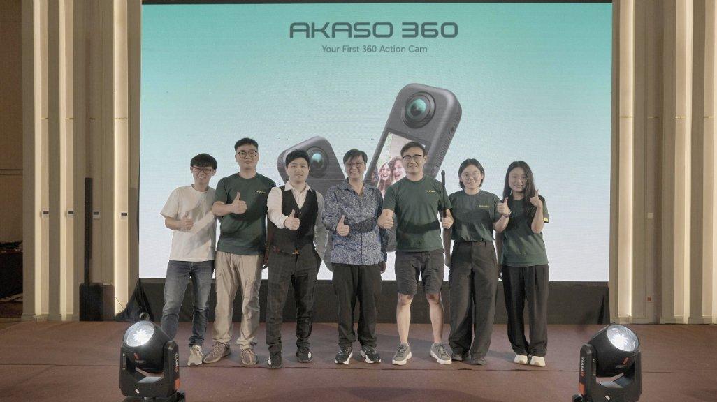 AKASO Luncurkan Kamera 360 Beresolusi Tinggi di Indonesia