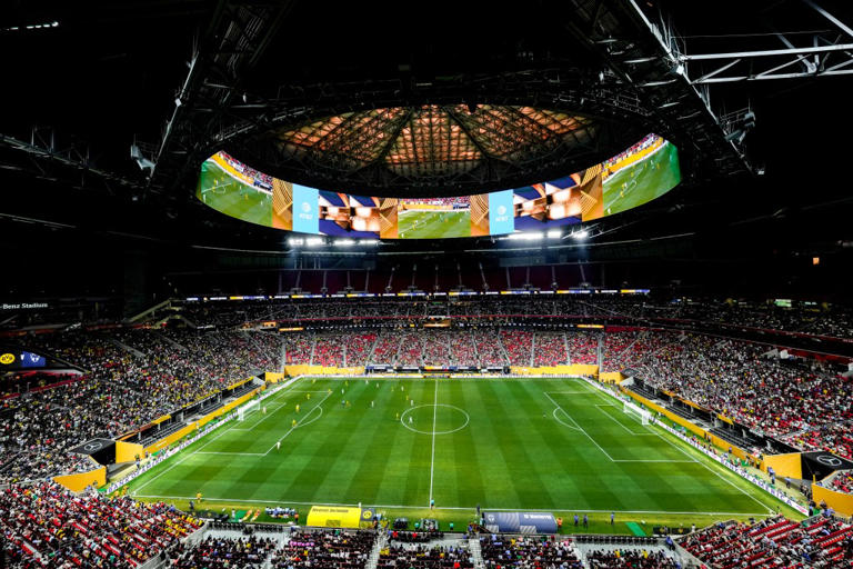 In Canada, Toronto saw the smallest spike among World Cup host cities. Borussia Dortmund via Getty Images