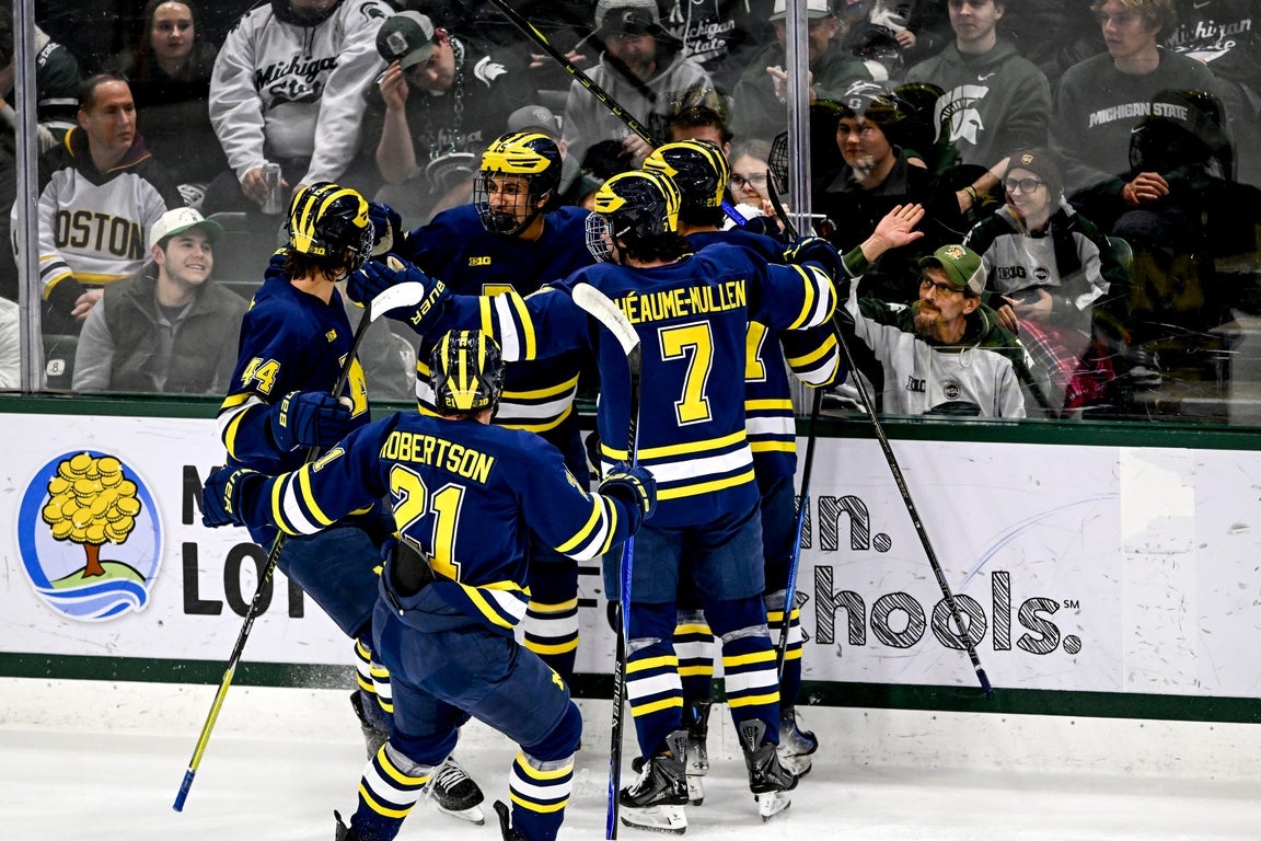 Michigan and Michigan State lead our NCAA men’s hockey tournament field ...