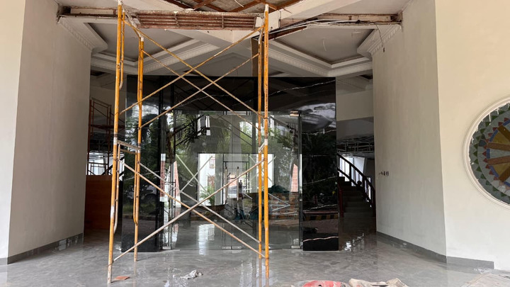 Suasana Kantor Pemkab Lampung Tengah Pasca OTT KPK