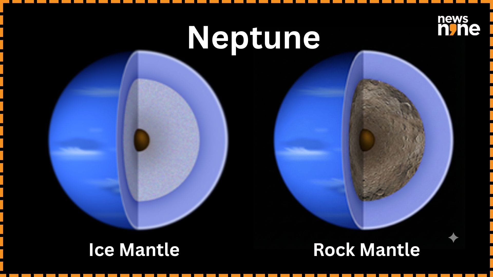 Uranus, Neptune may be more stone than slush